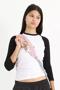 Strawberry Western Pretzel Carabiner