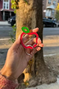 Strawberry Western Apple Carabiner