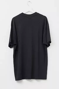 Vintage Y2K Heavily Distressed Blank Black Painters T-Shirt