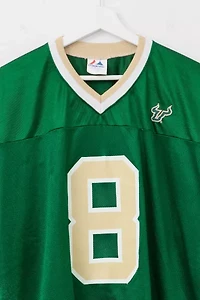 Vintage 1990s SFU Bulls Green Football Jersey Made in USA