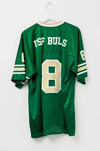 Vintage 1990s SFU Bulls Green Football Jersey Made in USA