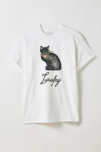 Laufey Black Cat Graphic Tee