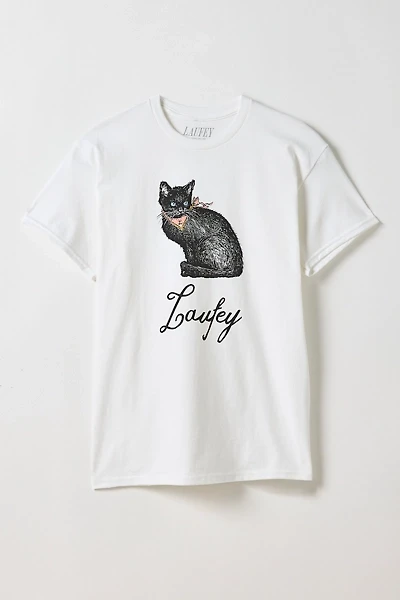 Laufey Black Cat Graphic Tee