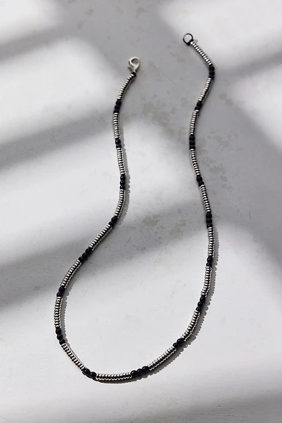 Heath Metal Beaded Necklace
