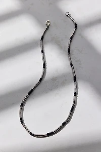 Heath Metal Beaded Necklace