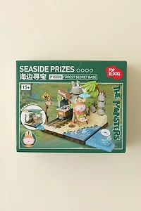 POP MART The Monsters Forest Secret Base Series Seaside Prizes LABUBU Figure Block Set