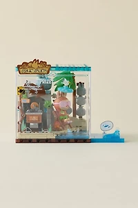 POP MART The Monsters Forest Secret Base Series Seaside Prizes LABUBU Figure Block Set