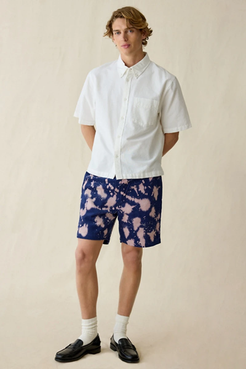 Cookman Bleach Dye Corduroy Chef Shorts