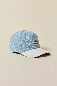 Mitchell & Ness MLB Los Angeles Dodgers Floral Snapback Hat