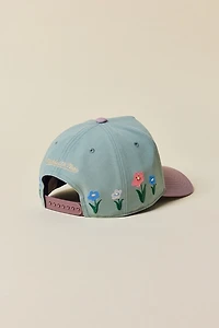 Mitchell & Ness MLB Los Angeles Dodgers In Bloom Snapback Hat
