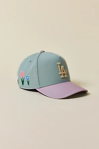 Mitchell & Ness MLB Los Angeles Dodgers In Bloom Snapback Hat