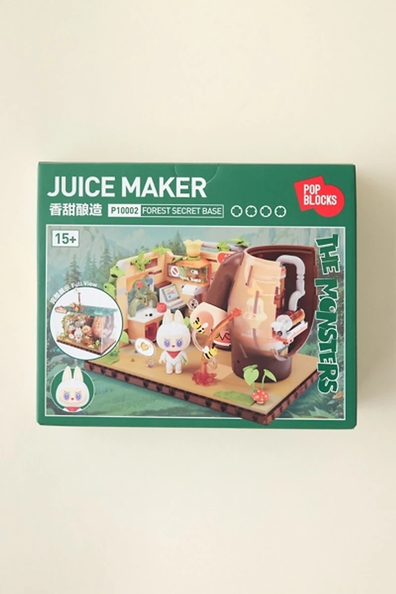 POP MART The Monsters Forest Secret Base Series Juice Maker Labubu Figure Block Set