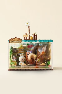 POP MART The Monsters Forest Secret Base Series Juice Maker Labubu Figure Block Set