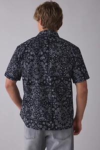 Cookman Paisley Chef Shirt