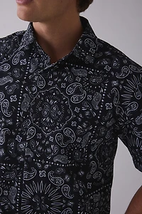 Cookman Paisley Chef Shirt