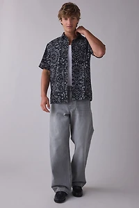 Cookman Paisley Chef Shirt