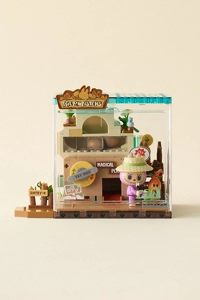POP MART The Monsters Forest Secret Base Series Magical Plants Labubu Figure Block Set