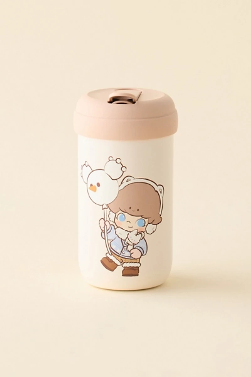 POP MART DIMOO Warm Fluffy Holiday Series Vacuum Insulated Cup
