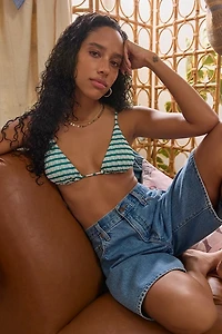 Billabong Deep Sea Wavy Daze Tall Slide Triangle Bikini Top