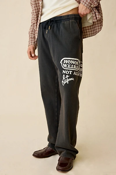 Honor The Gift Not Allowed Graphic Sweatpant