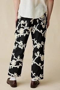 Honor The Gift Floral Ribbon Beach Pants