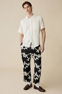 Honor The Gift Floral Ribbon Beach Pants