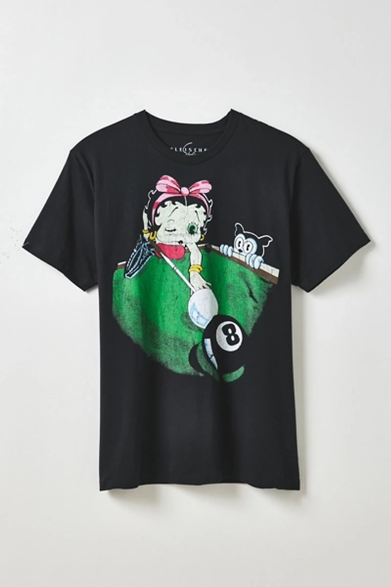 Betty Boop Billiards Graphic Tee