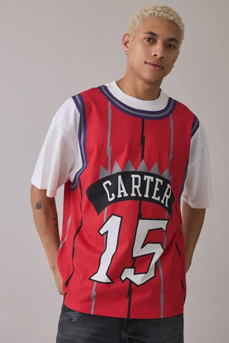 Mitchell & Ness NBA Toronto Raptors Vince Carter Jersey Graphic Tee