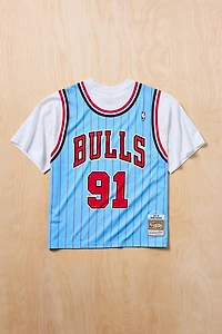 Mitchell & Ness NBA Chicago Bulls Dennis Rodman Jersey Graphic Tee