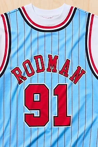 Mitchell & Ness NBA Chicago Bulls Dennis Rodman Jersey Graphic Tee