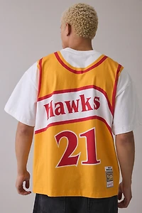 Mitchell & Ness NBA Atlanta Hawks Dominique Wilkins Jersey Graphic Tee