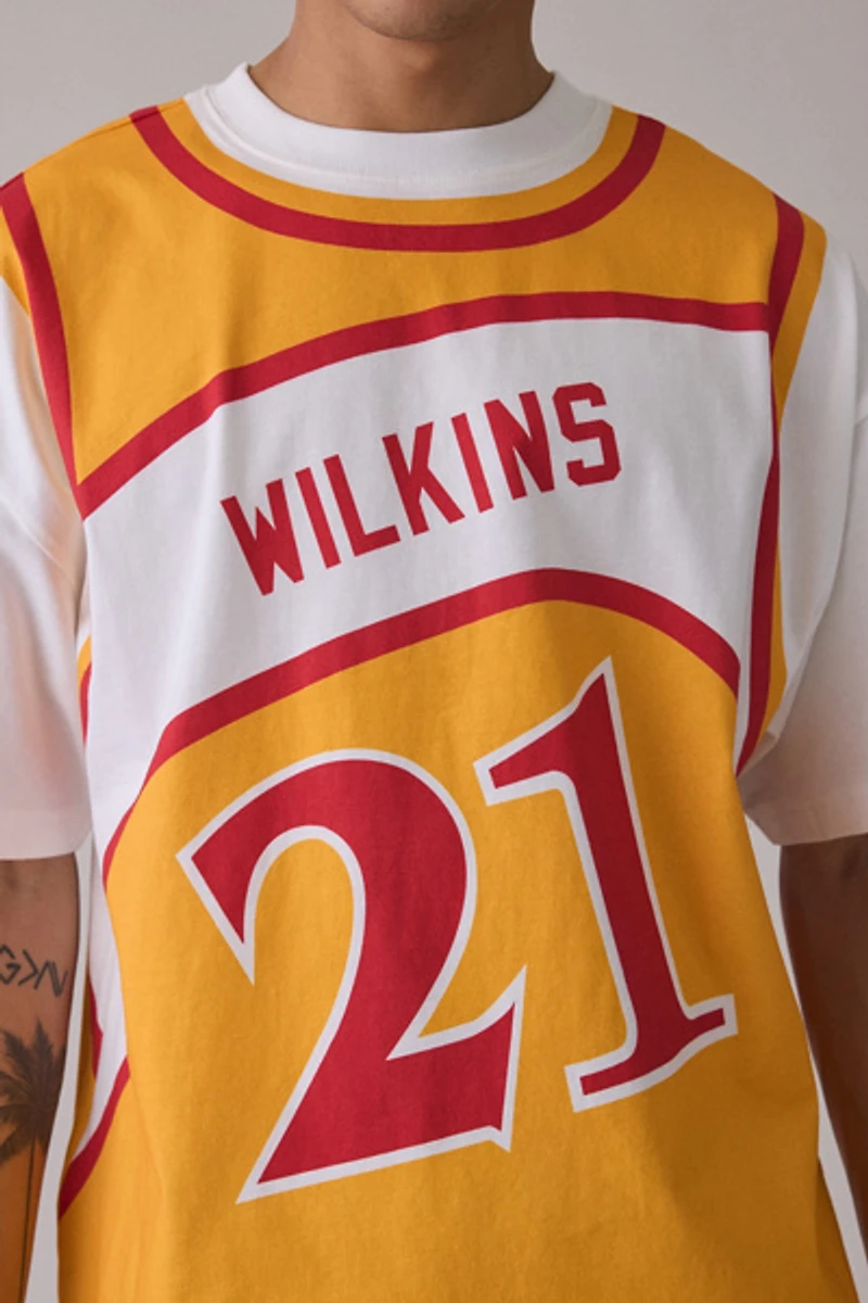Mitchell & Ness NBA Atlanta Hawks Dominique Wilkins Jersey Graphic Tee