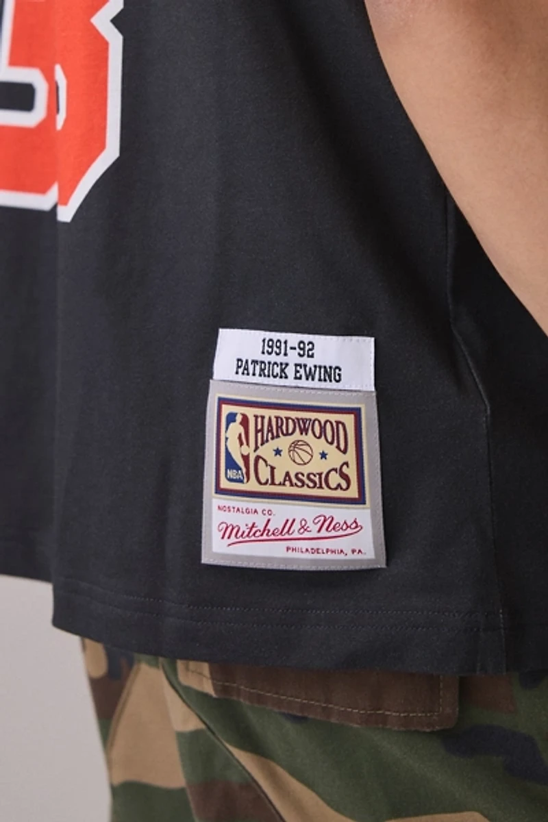 Mitchell & Ness NBA New York Knicks Patrick Ewing Jersey Graphic Tee
