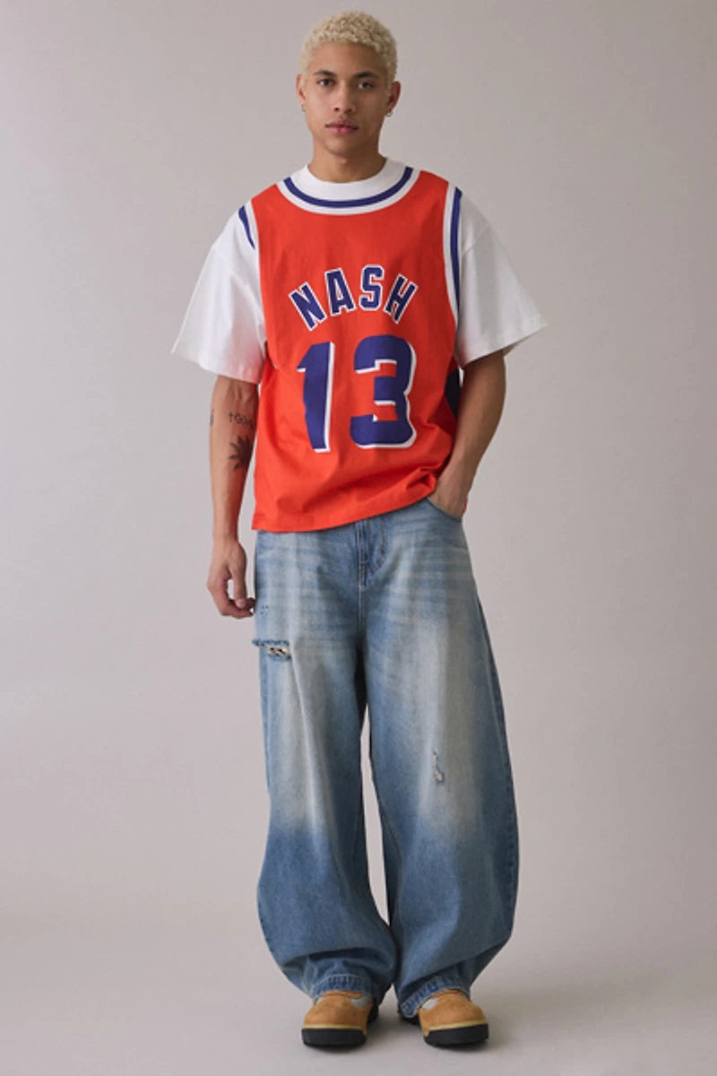 Mitchell & Ness NBA Phoenix Suns Steve Nash Jersey Graphic Tee