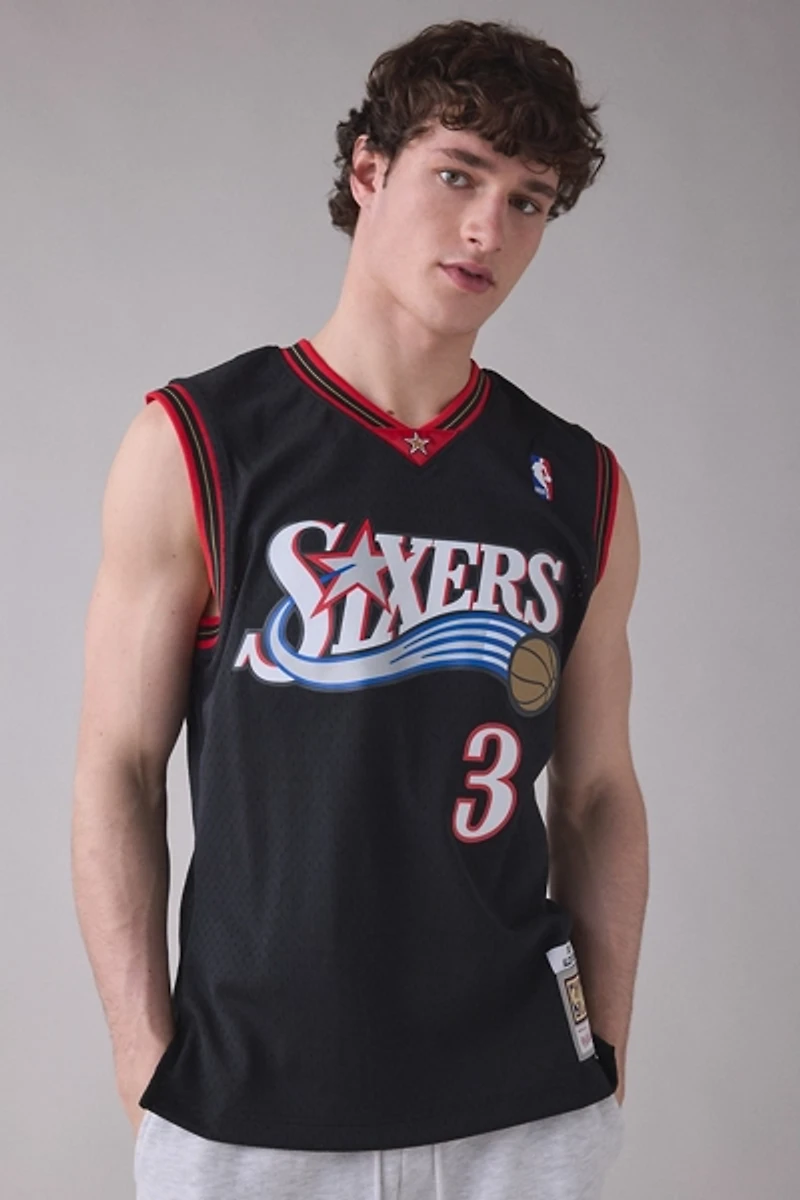Mitchell & Ness NBA Philadelphia 76ers Allen Iverson 2000 Basketball Jersey