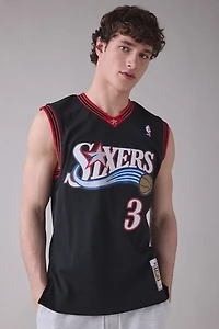 Mitchell & Ness NBA Philadelphia 76ers Allen Iverson 2000 Basketball Jersey