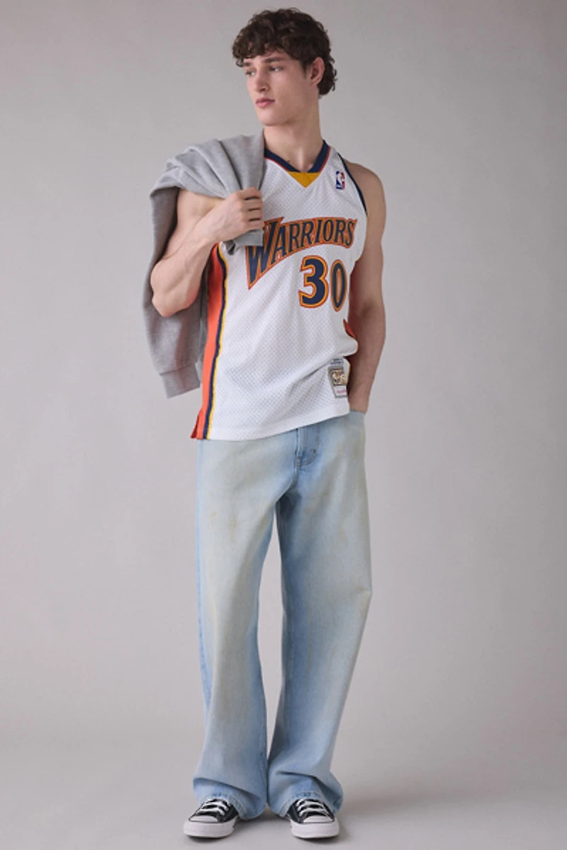Mitchell & Ness NBA Golden State Warriors 2009 Stephen Curry Basketball Jersey