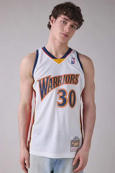 Mitchell & Ness NBA Golden State Warriors 2009 Stephen Curry Basketball Jersey