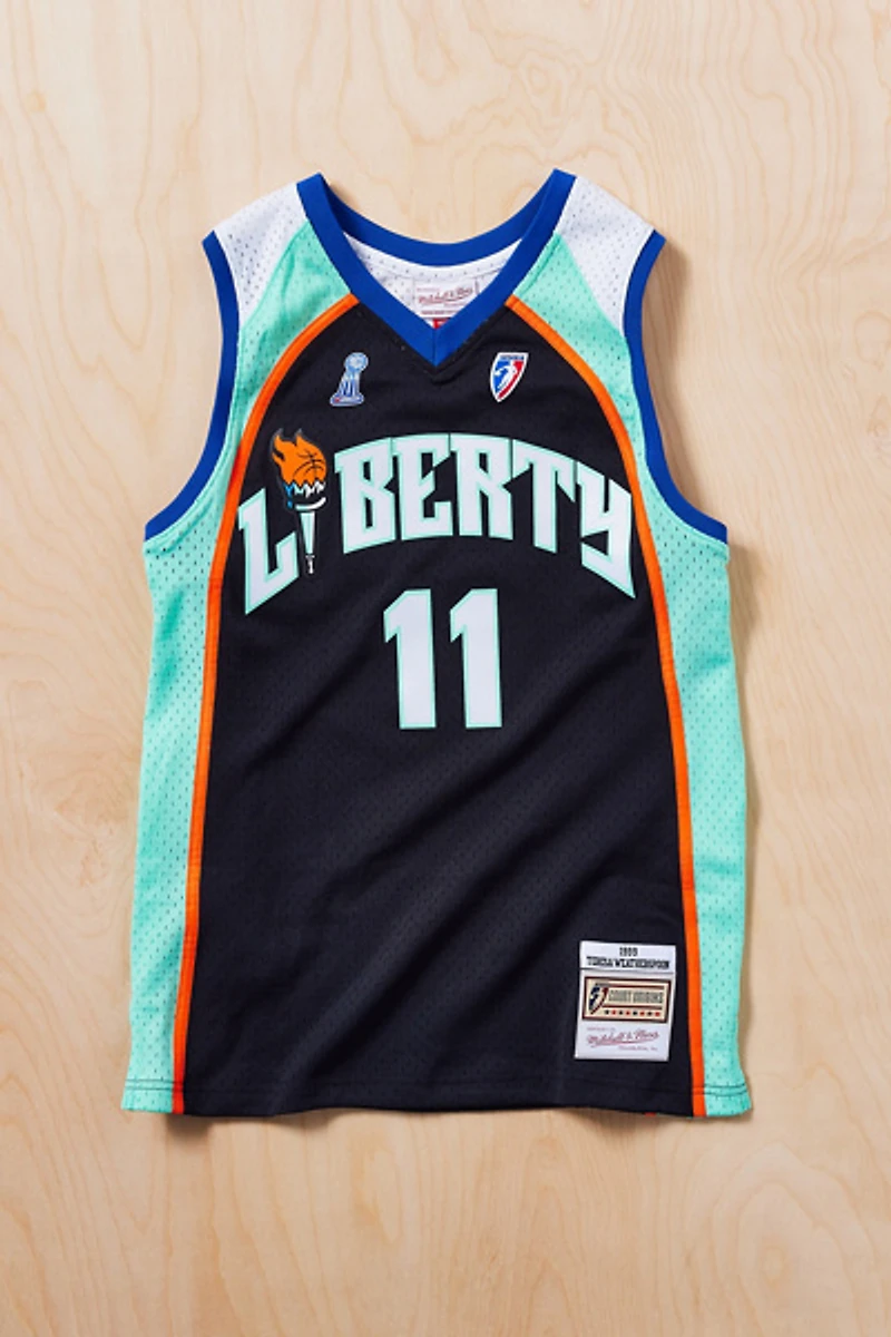 Mitchell & Ness WNBA New York Liberty 1999 Teresa Weatherspoon Basketball Jersey