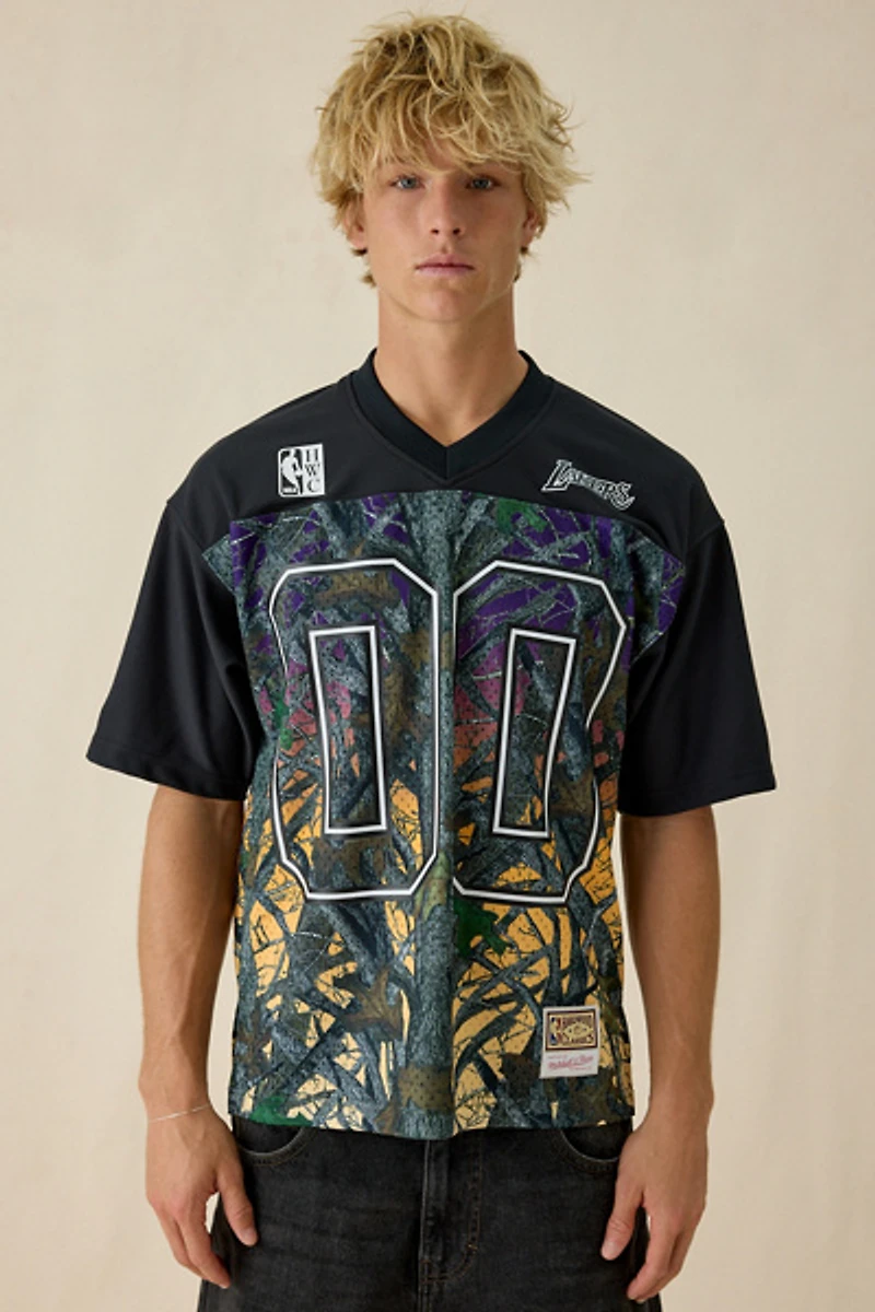 Mitchell & Ness Quiet Blaze NBA Los Angeles Lakers Jersey Tee