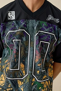 Mitchell & Ness Quiet Blaze NBA Los Angeles Lakers Jersey Tee
