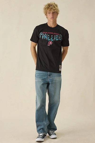 Mitchell & Ness Quiet Blaze MLB Philadelphia Phillies Graphic Tee