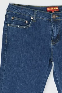 Vintage Y2k Rhinestoned Jeans