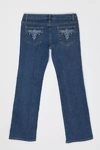 Vintage Y2k Rhinestoned Jeans