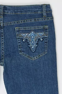 Vintage Y2k Rhinestoned Jeans
