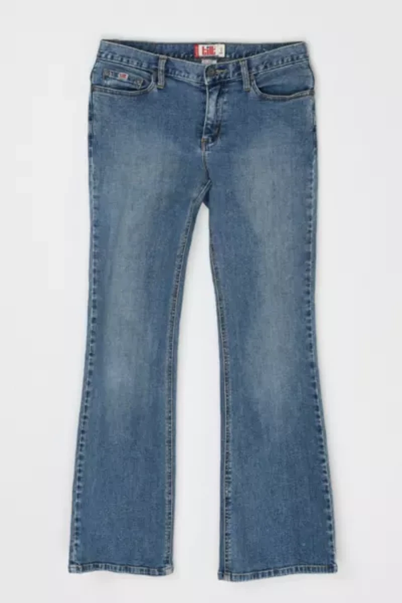 Vintage Y2k Tilt Boot-Cut Jeans