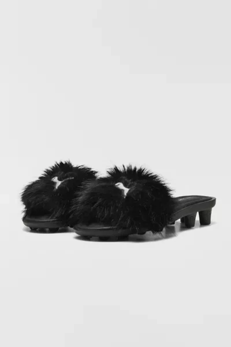 Puma X Fenty Women's Chic Fur Slide Sandal