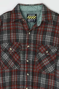 Vintage Y2k Quilted-Lined Flannel Shirt