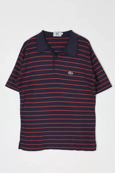 Vintage 90s Izod Lacoste Striped Polo