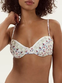 For Love & Lemons Cherry Mae Underwire Bikini Top